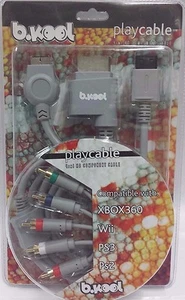 Cavo Universale Component per Console TV - PS2 / PS3 / WII / XBOX 360 - Foto 1 di 1