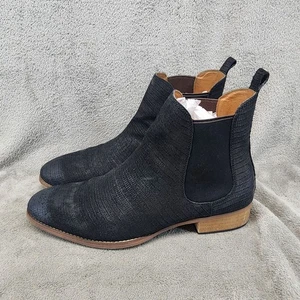 Steve Madden Shoes Mens Size 13 Black Paterson Suede Black Chelsea Boots - Picture 1 of 9