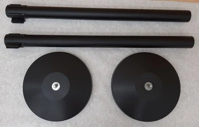 Uline Crowd Control Posts 40" With Retractable Belt 10' Black H-3736BL - Image 1 of 4