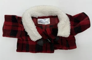 Build-A-Bear Workshop rot karierte Holzfällerjacke Mantel - Bild 1 von 6