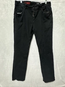 Volcom Toy Machine Men’s Black Jeans Nova Solver 34W Modern Straight Leg - Picture 1 of 7