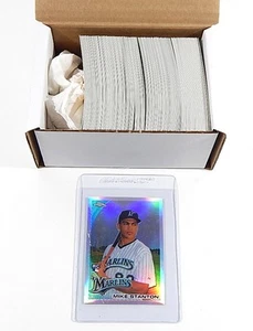 Lote de (140) diferentes refractores de béisbol cromados Topps 2010 casi nuevo/como nuevo Stanton RC - Imagen 1 de 6