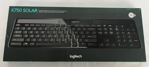 Logitech K750 Solar Teclado Inalámbrico Español ES QWERTY Teclado Energía Solar - Imagen 1 de 6