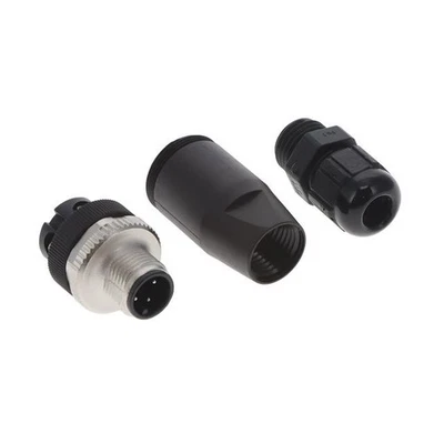 PHOENIX 1556870 ENCHUFE CONN MACHO 4P enchufe tornillo, pasadores macho IP67 hermético al polvo agua P. Foto 1 de 4