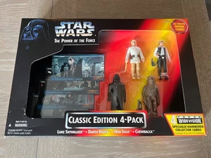 Vintage Star Wars: The Power of the Force Classic Edition 4-Pack Kenner 1995 - Picture 1 of 24