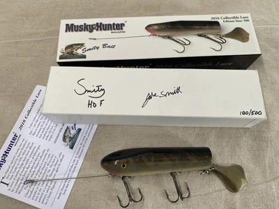Señuelo coleccionable Musky Hunter Magazine 2016 Smity Bait 180 de 500 Foto 1 de 4