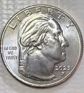 Rare MARIA TALLCHIEF Quarter 2023 P Mint Errors "In Cod We Trust" - Picture 1 of 8
