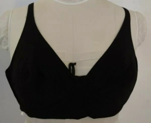 BRA GITANO 42 B C Underwire Black Cotton Blend - Pullover NwoT - Picture 1 of 4