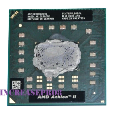 AMD Athlon II X2 M320 Processor 2.1 GHz AMM320DBO22GQ Socket S1 CPU 35W 1600 MHz - Image 1 of 4