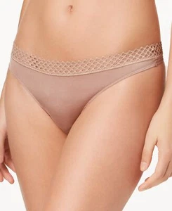 b.tempt'd By Wacoal Womens Tied In Dots Lace-waist Thong Size L - Picture 1 of 2