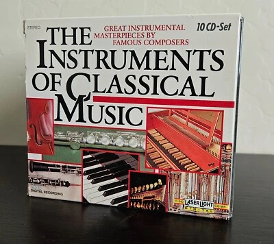 Various ‎– The Instruments Of Classical Music (Laserlight 10 CD box set) NM - Image 1 of 2