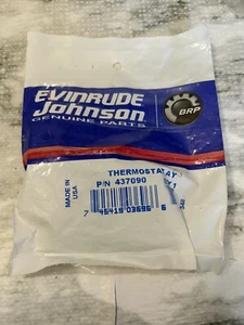 Termostato fueraborda Johnson Evinrude 1996-2005 NOS OEM 437090 90-225 HP - Imagen 1 de 4