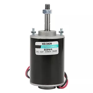 12V 30W High Speed CW/CCW Permanent Magnet DC Motor For DIY Generator 3500RPM - Picture 1 of 10