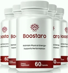 (5 Pack) Boostaro Capsules, Boostaro Male Pills, Boostaro Supplement - Picture 1 of 8