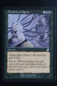 Magic The Gathering MTG TENDRILS OF AGONY Scourge LP Lightly Played - Picture 1 of 2
