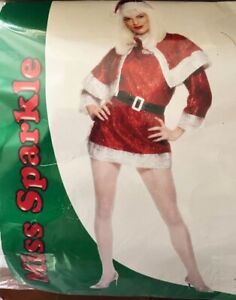 Miss Sparkle Christmas Adult Womens Costume by Smiffy's (Large) 12-14