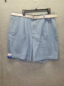 Izod Original Clothing Mens Shorts W/ Belt,100% Cotton Size 40 New With Tags - Picture 1 of 5