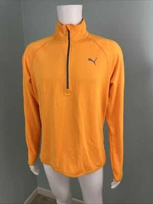 NWT Men's Puma Technical 14/ Zip Mock Neck Pullover Sz Medium - Image 1 of 4