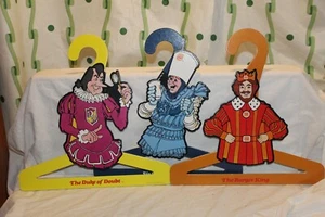 Vintage Burger King Hanger Komplett Lot 3 Duke of Doubt Sir Shake-A-Lot RAR - Bild 1 von 5