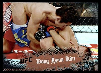 2010 Topps UFC Main Event #96 Dong Hyun Kim Bronze Refractor #'d/88 - Image 1 of 2