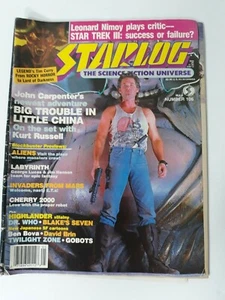 Vintage May 1986 Starlog Magazine #106 Big Trouble In Little China Ghostbusters! - Picture 1 of 5