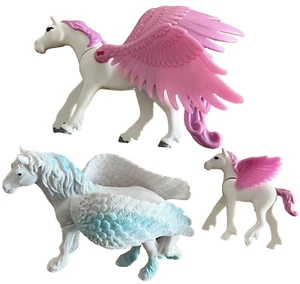 6461 Playmobil Magical Pegasus Little Foal Winged Horse Pony Pink set Greenbrier - Picture 1 of 24