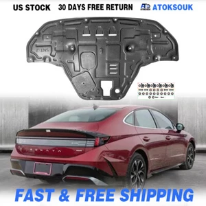 For Hyundai Sonata 2024-2025 Under Engine Splash Guards Front Engine Mud Flaps - Bild 1 von 14