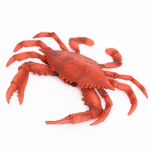 Making Sea Animal Figurine Kids Cognition Red Crab Model Simulation Crabs - Picture 1 of 6