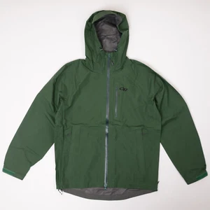 Outdoor Research Foray Gore Tex Waterproof EMERALD GREEN hooded jacket L k - Picture 1 of 8