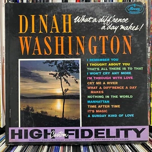DINAH WASHINGTON - WHAT A DIFF'RENCE A DAY MAKES! (VINYL LP) 1959!!! RARE!!! - Bild 1 von 4