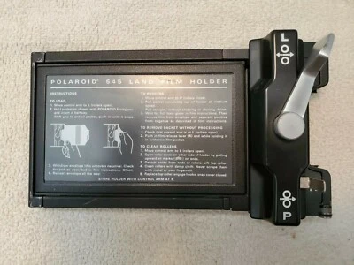 Polaroid 545 Single Sheet Land Film Holder, Large Format Camera, 4x5" - Image 1 of 4