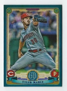 Topps Gypsy Queen 2019 #88 Tyler Mahle Indigo Parallel #'d 139/250 - Imagen 1 de 2