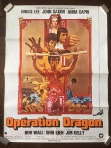 ENTER THE DRAGON 1973 Original French One Sheet - Picture 1 of 6