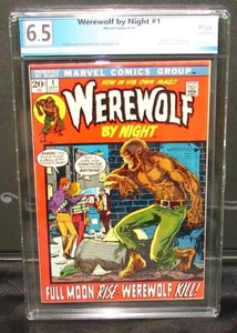 WERWOLF BY NIGHT #1 Fine+ 6.5 PGX not CGC KEY 1st ISSUE! NEUE PLATTE! - Bild 1 von 2