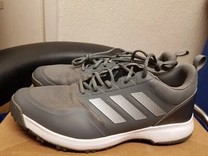 Adidas Tech Response SL 3.0 Men's Spikeless Golf Shoes In Grey Size UK 10 - Picture 1 of 15