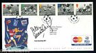 1996 Football Mastercard / RM Cover Wembley H/S  signed Peter Beardsley