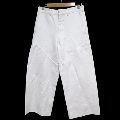 23SS COMME des GARÇONS Wide Pants GK-P022 Size S White Unisex Women USED - Image 1 of 4