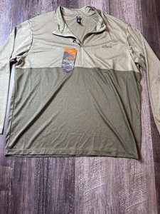 Habit Men’s Quarter Zip Performance Layer with Scent-Factor Size 2XL XXL NWT - Picture 1 of 7