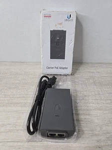 Ubiquiti POE-50-60W Gigabit Ethernet 50V(60W), 1.2A PoE Adapter - GP-C500-120G - Afbeelding 1 van 7
