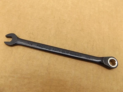 PROTO JSCR08 Ratcheting Wrench,SAE,Hex,1/4"   *NEW* - Image 1 of 4