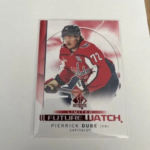 Pierrick Dube 2024-25 Upper Deck SP Authentic Future Watch Red Card #146 - Bild 1 von 2