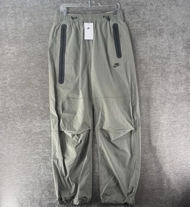 Nike Sportswear Tech Woven Oversized Pants Green Men’s Medium Tall HM7158-345 - Picture 1 of 10