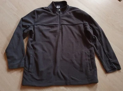 Ronley Herren Pullover Micro Fleece Shirt dunkelgrau anthrazit Gr. L 52 54 XL - Bild 1 von 3