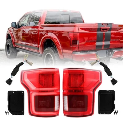 OE LED Tail Light Upgrade PlugNPlay (L+R) For 18-20 F150 F-150 Halogen Models Foto 1 de 4