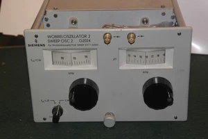 Siemens G2024  SWEEP OSCILLATOR 900-1000 kHz 1 MHz FREQUENCY working - Picture 1 of 22