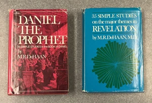 35 Simple Studies in Revelation & The Book of Daniel by M. R. DeHaan HC & DJ - Picture 1 of 20