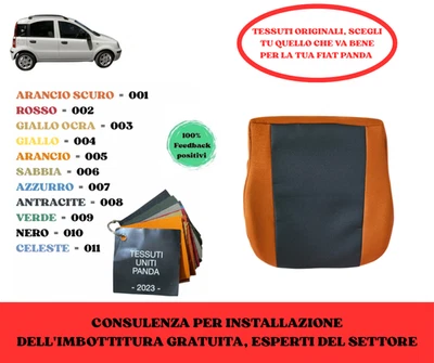 FODERA  SEDILE SEDUTA PER FIAT PANDA 169 - Immagine 1 di 4