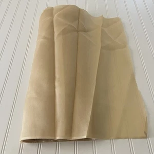 SILK Golden Yellow FABRIC 11 Yards x 21 Inches Wide or 396 Inches x 21 Wide - Picture 1 of 12