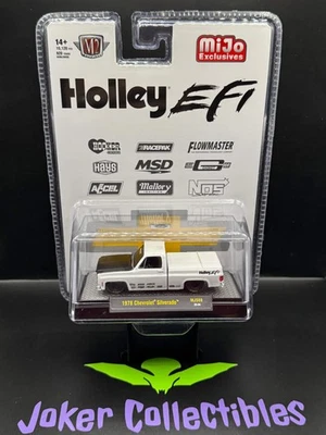 M2 Machines 1978 Chevrolet Silverado Holley EFI Custom White MJS88 25-34 - Image 1 of 2