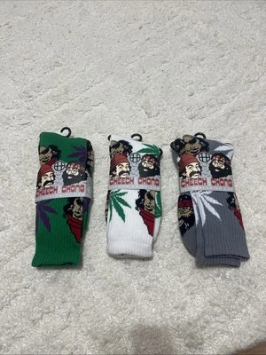 NUEVO 2014 Huf Cheech And Chong Plant Life Calcetín Colección 420 SET  Foto 1 de 2